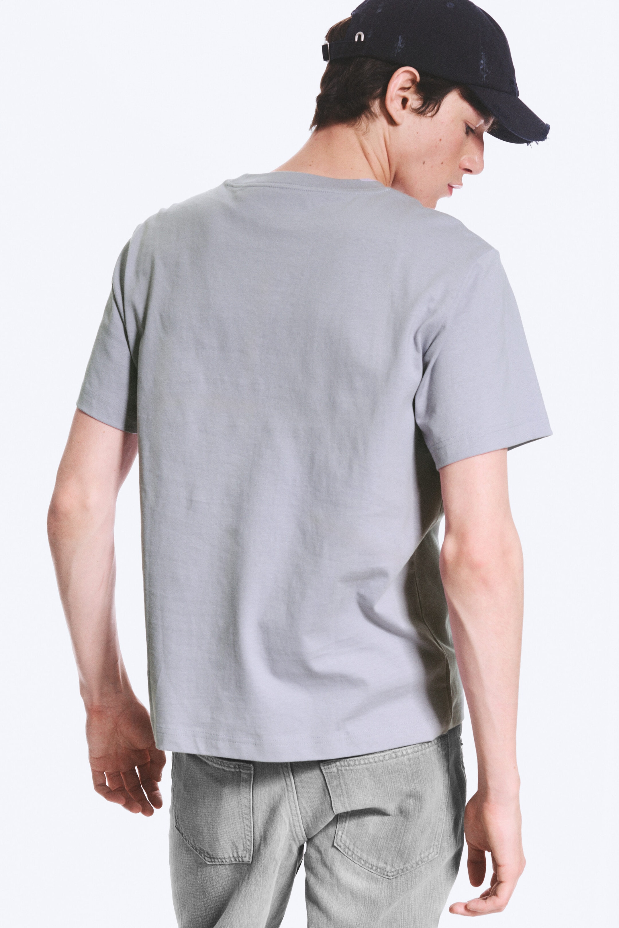Dimmig Lila Grå - CLASSIC FIT T-SHIRT - 2