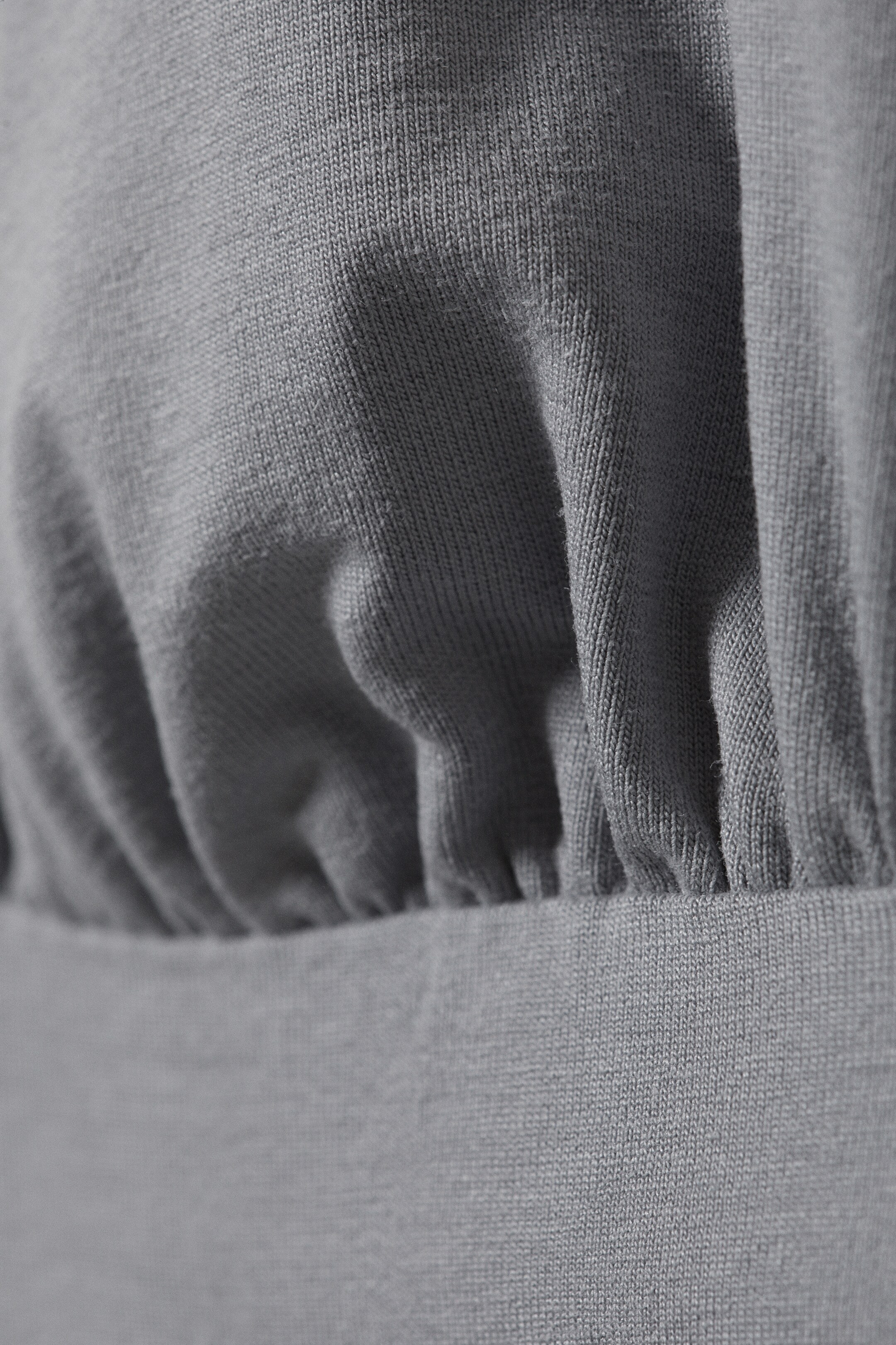 View larger image: Deep Halterneck Top - Dusty Grey - Ladies | H&M GB 5