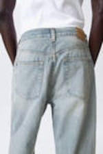 Brick Blue - Light Blue - Galaxy Loose Straight Leg Jeans - 9