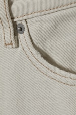 Kreideweiß - Arrow Low Waist Regular Straight Jeans - 1