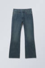 Lake Blue - Medium Blue - Mercury Relaxed Bootcut Leg Jeans - 5