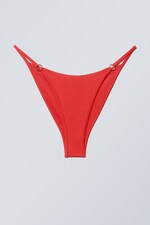 Rouge chatoyant - Bas de bikini brésilien - 0