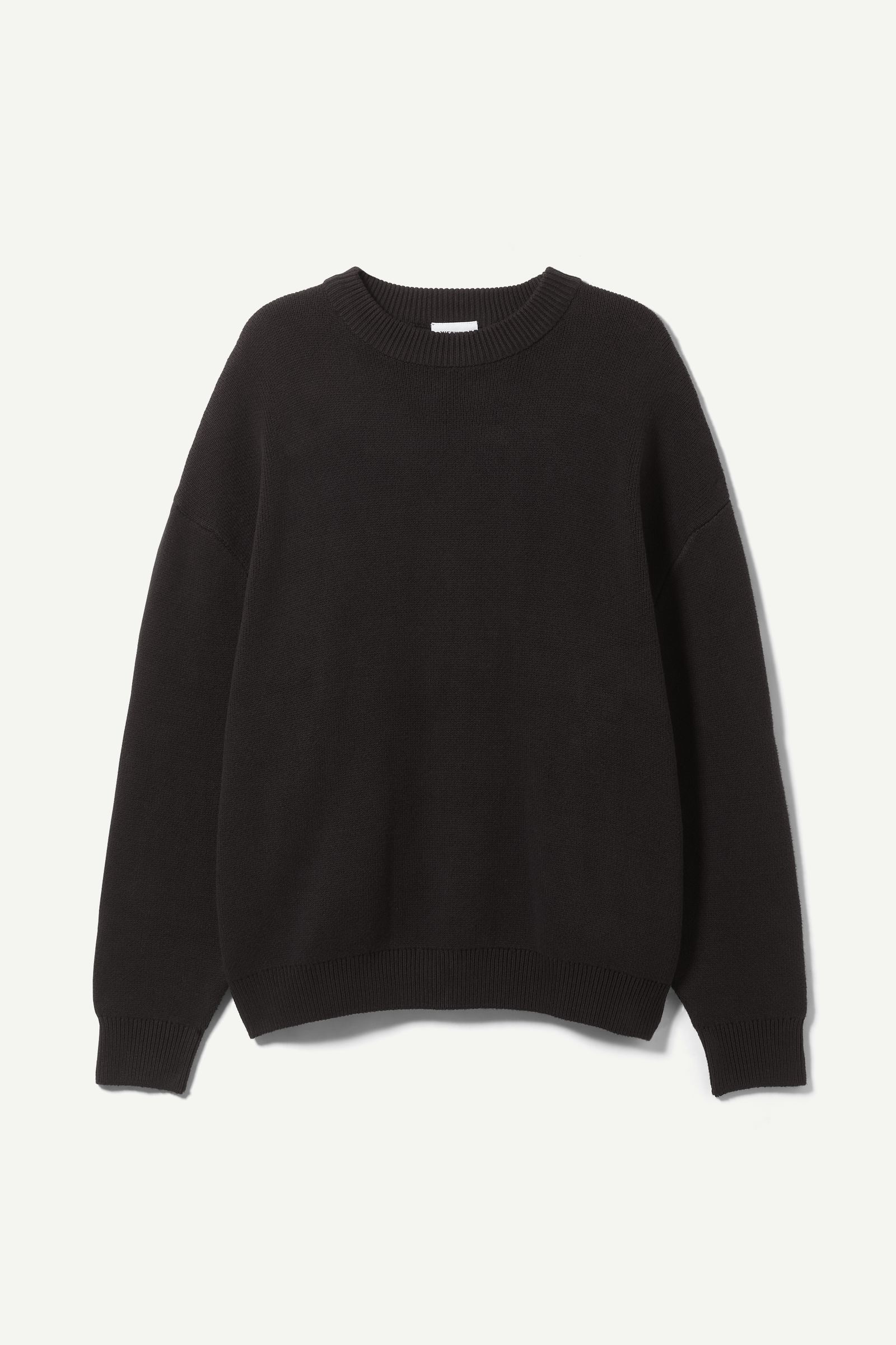 john oversized sweater - Black | Weekday WW