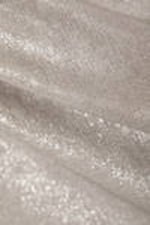Silver Foil - Shimmer Drape Top - 1