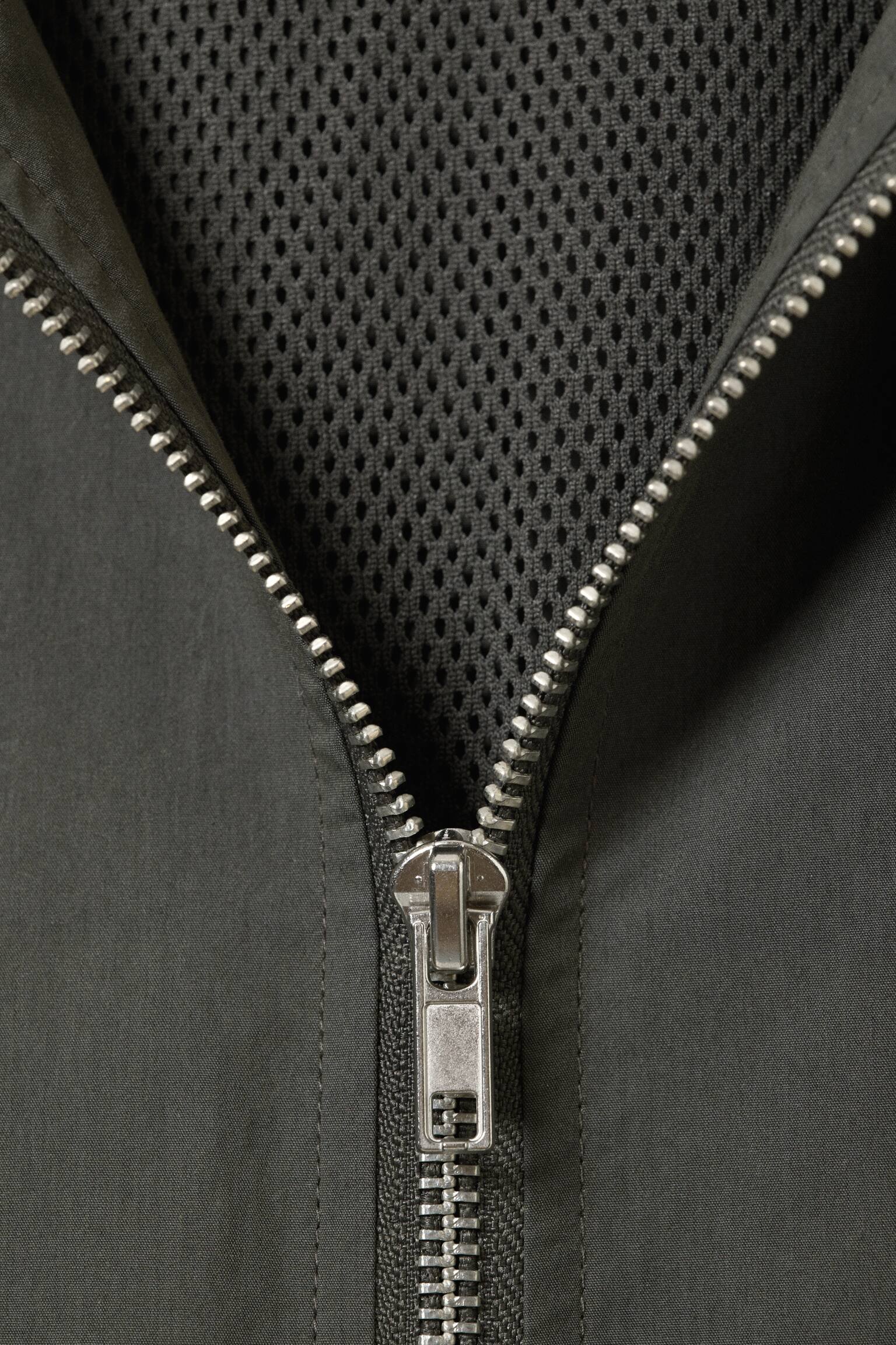 Oversized trackjakke - Mørkegrå - 5