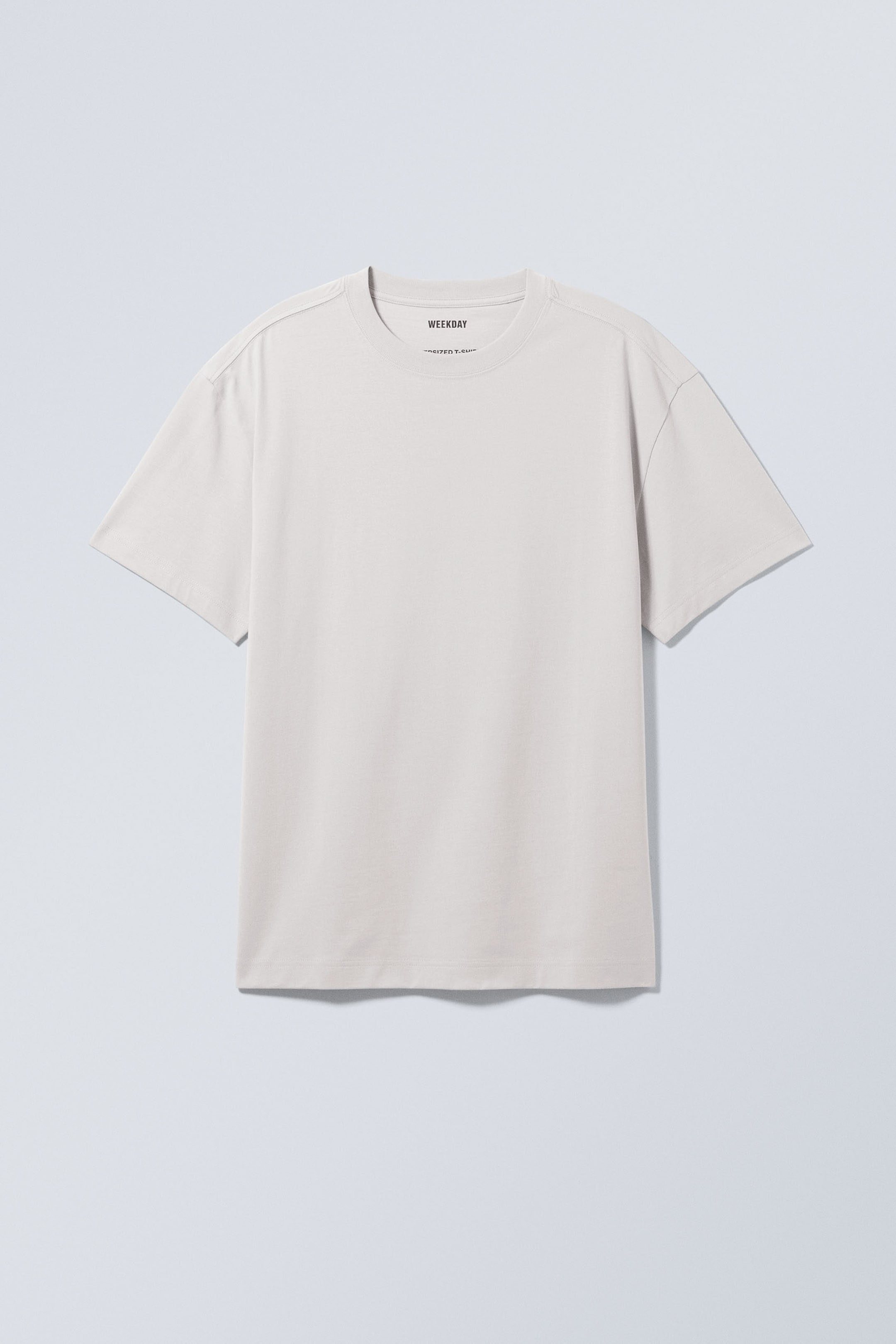 Dunkelgrau - Schweres Oversized-T-Shirt - 0