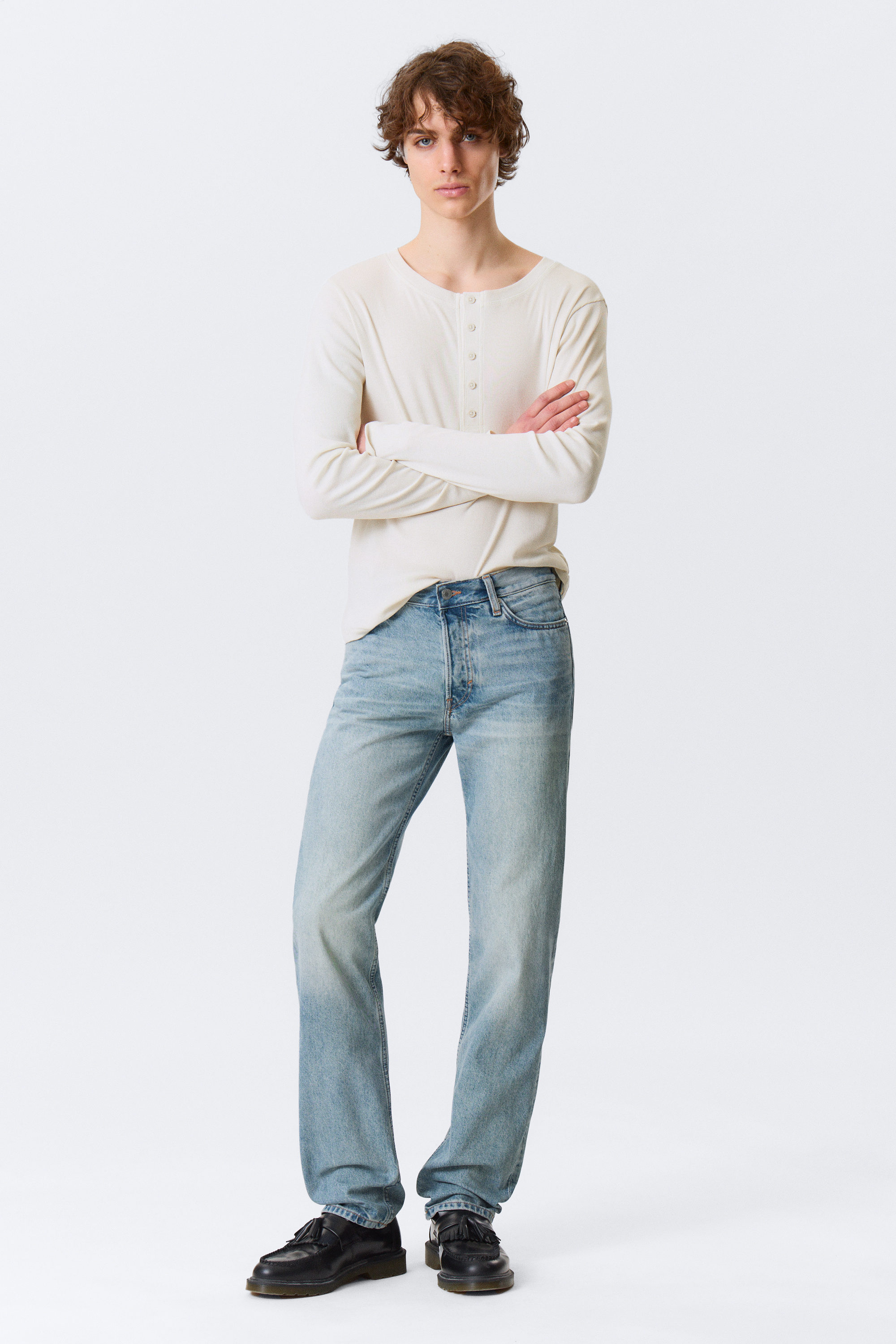 Seventeen Blue - Blå - Klean Regular Straight Leg Jeans - 1