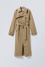 Khaki - Melinda Trenchcoat - 1