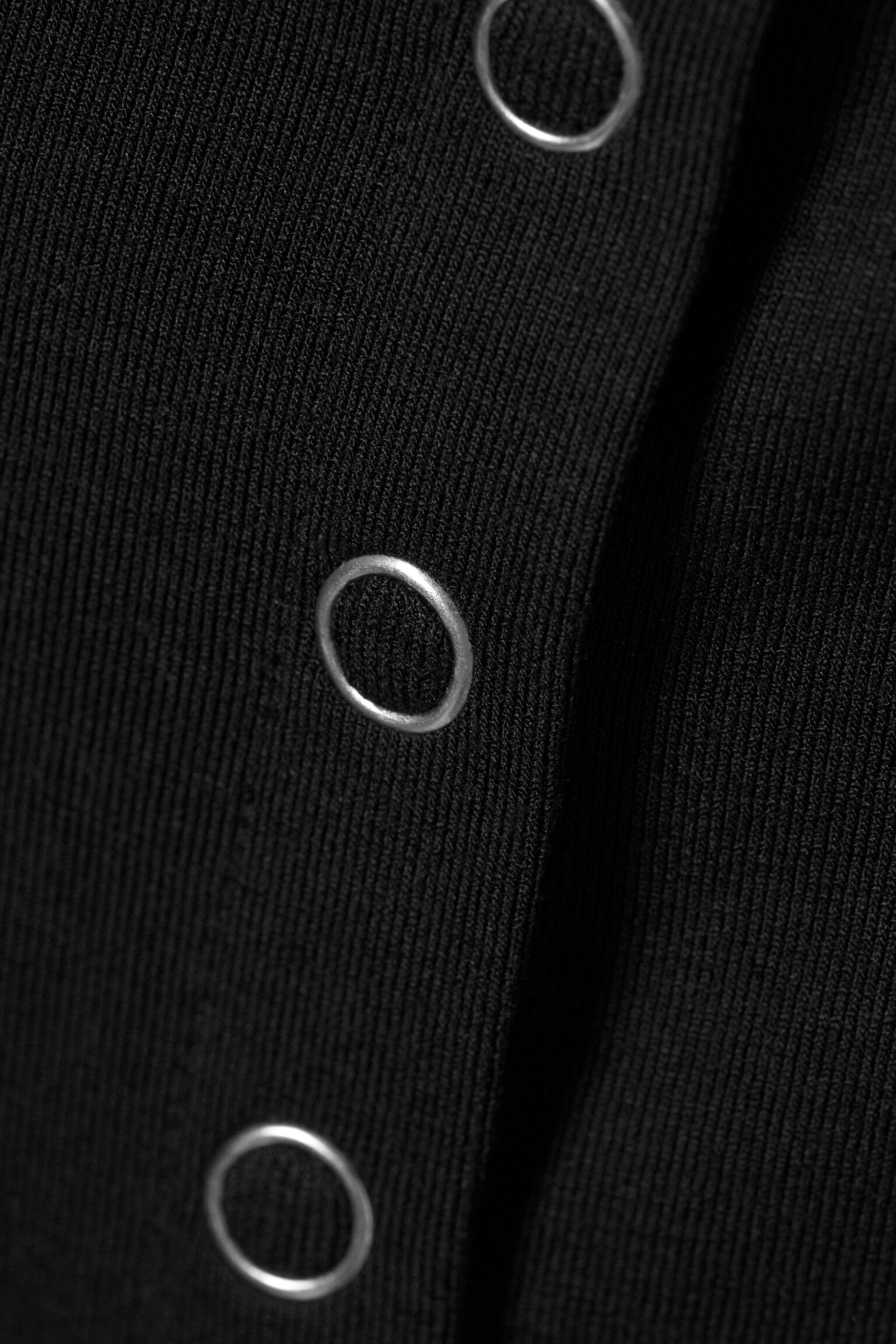 Ärmlös button-up topp - Svart/Vit/Mörk mullvad - 6