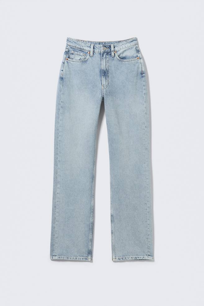 Resolute Curve High Waisted Regular Straight Jeans - Dream Blue - Light Blue/Second Blue - Medium Blue/90s Blue - Medium Blue - 1