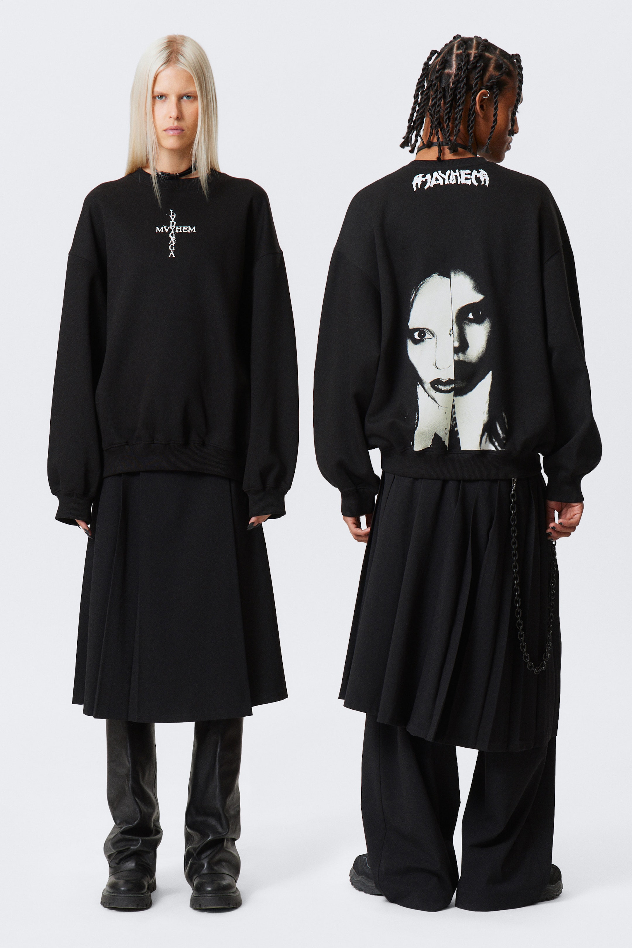 Schwarz - Lady Gaga - Sweatshirt - 1