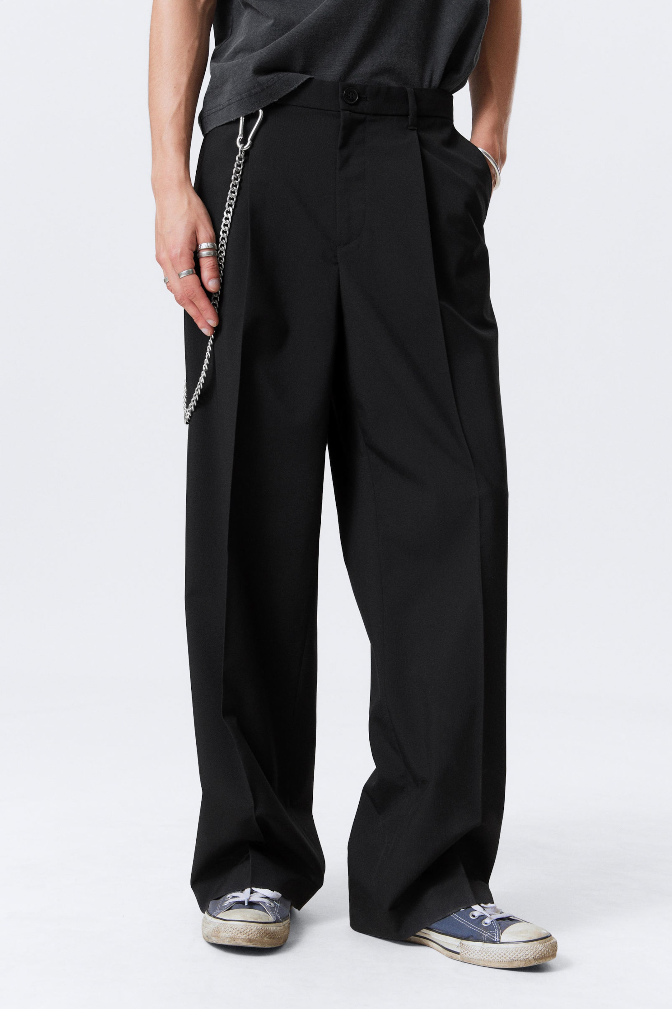 #272628 - Uno Loose Suit Trousers - 2