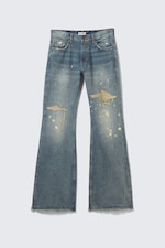 Arizona Worn - Medium Blue - Helix Low Rise Regular Flared Leg Jeans - 10