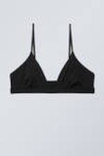 Svart - Soul mjuk triangel-BH - 0