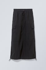 Black - Edge Cargo Skirt - 0