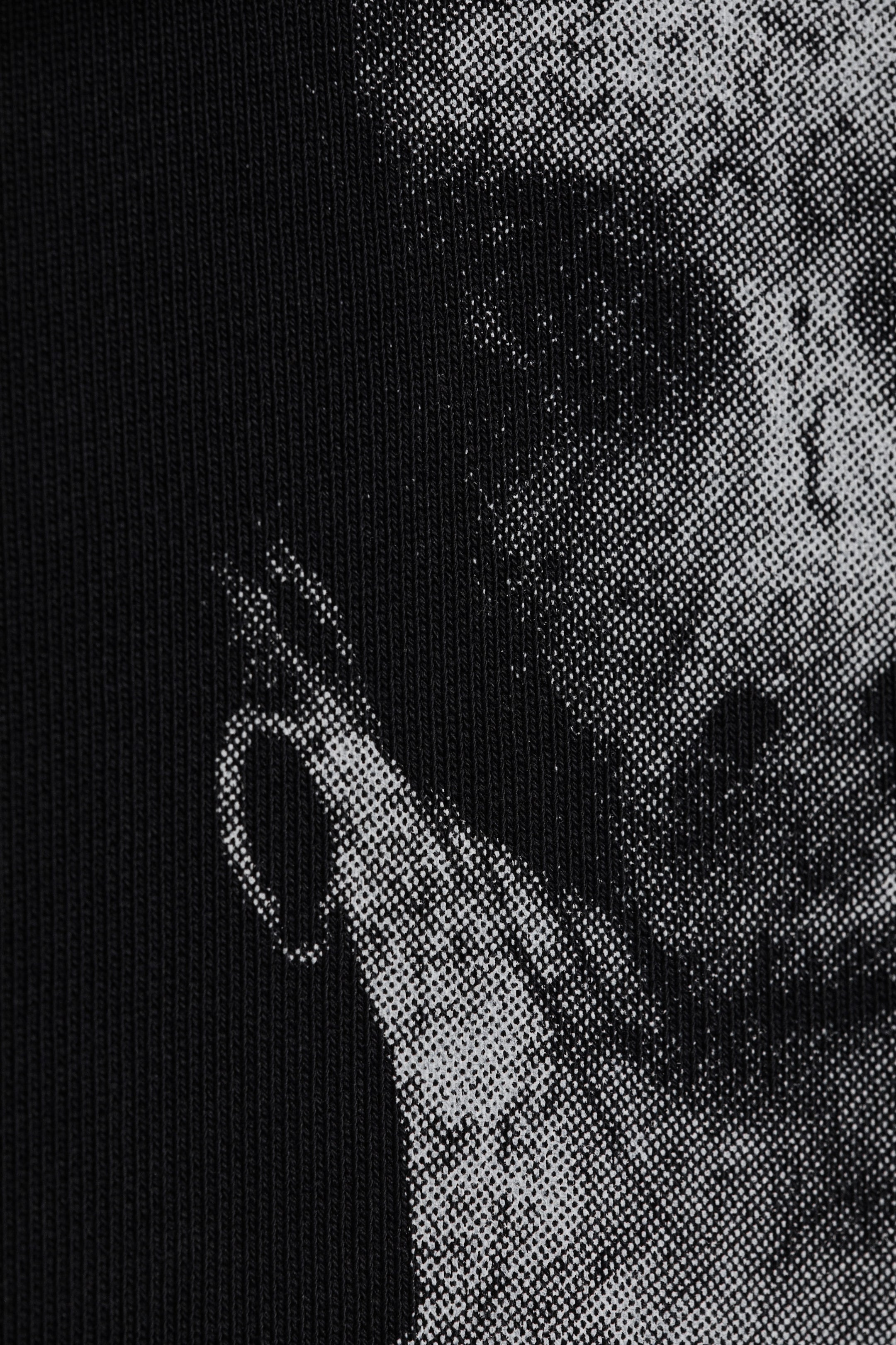 Noir délavé - Sweat à capuche oversize imprimé Yungblud - 7