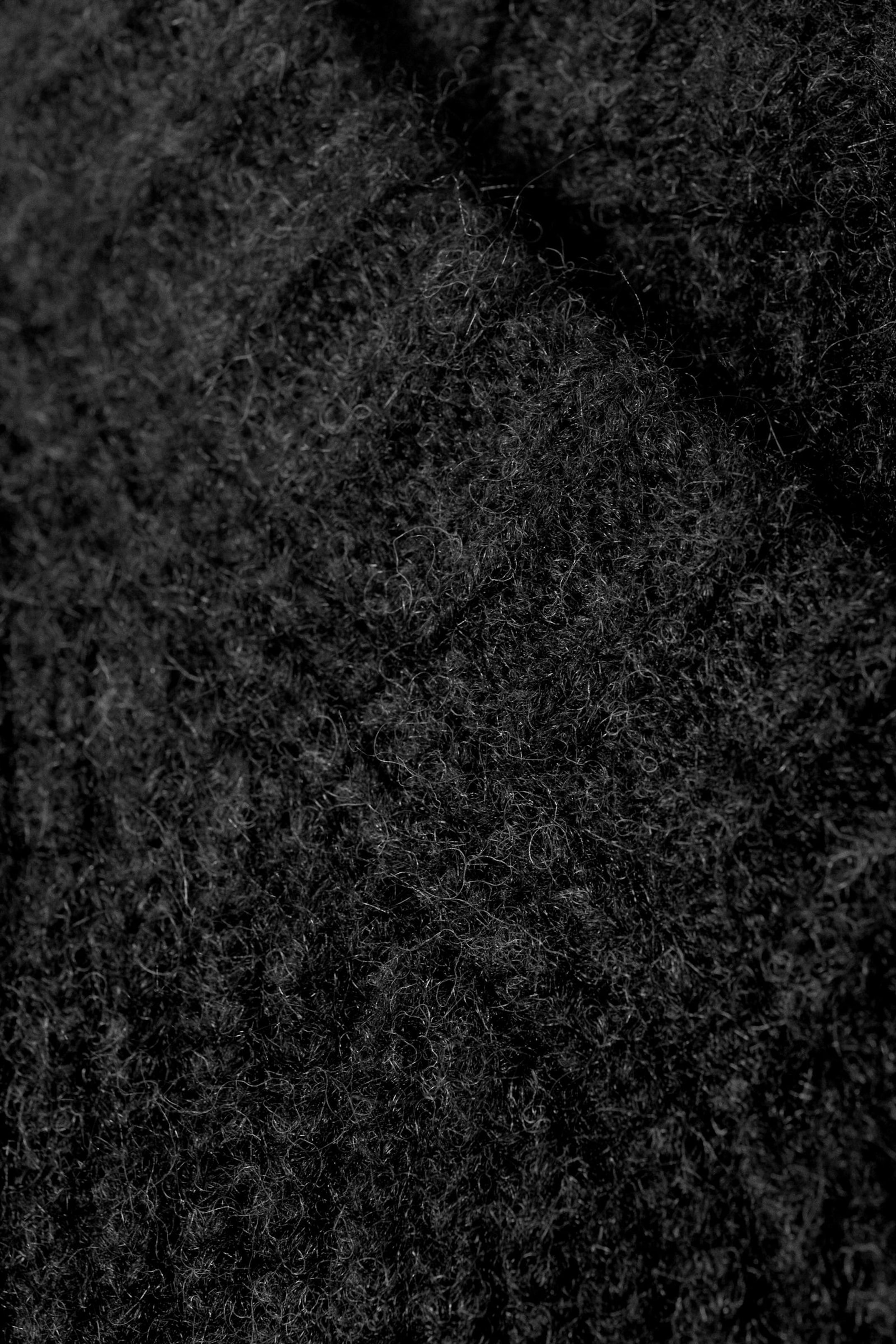 Black - Oversized Knitted Wool-Blend Sweater - 2