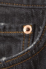 Aschschwarz - Lockere Jeans Sphere mit tief sitzendem Bund - 1