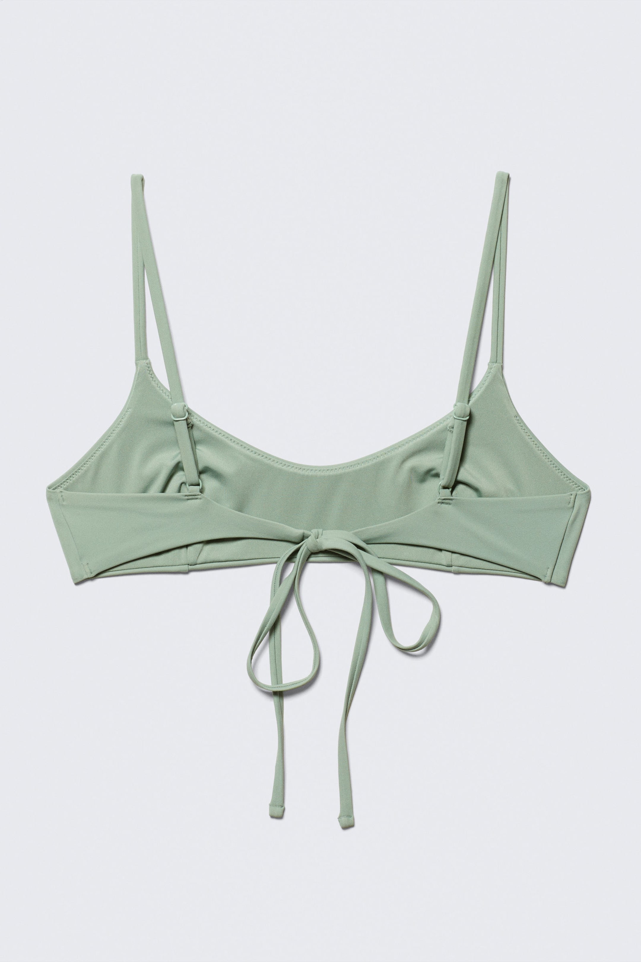 Light Green - Strappy Bikini Top - 8