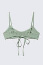 Light Green - Strappy Bikini Top - 8