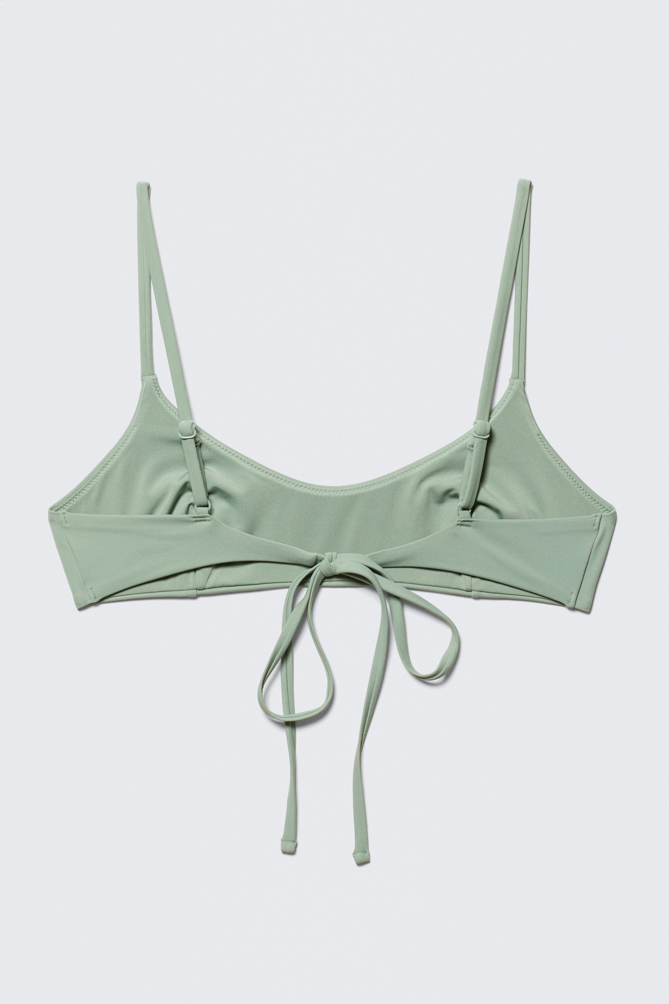 Hellgrün - Träger-Bikinioberteil - 4