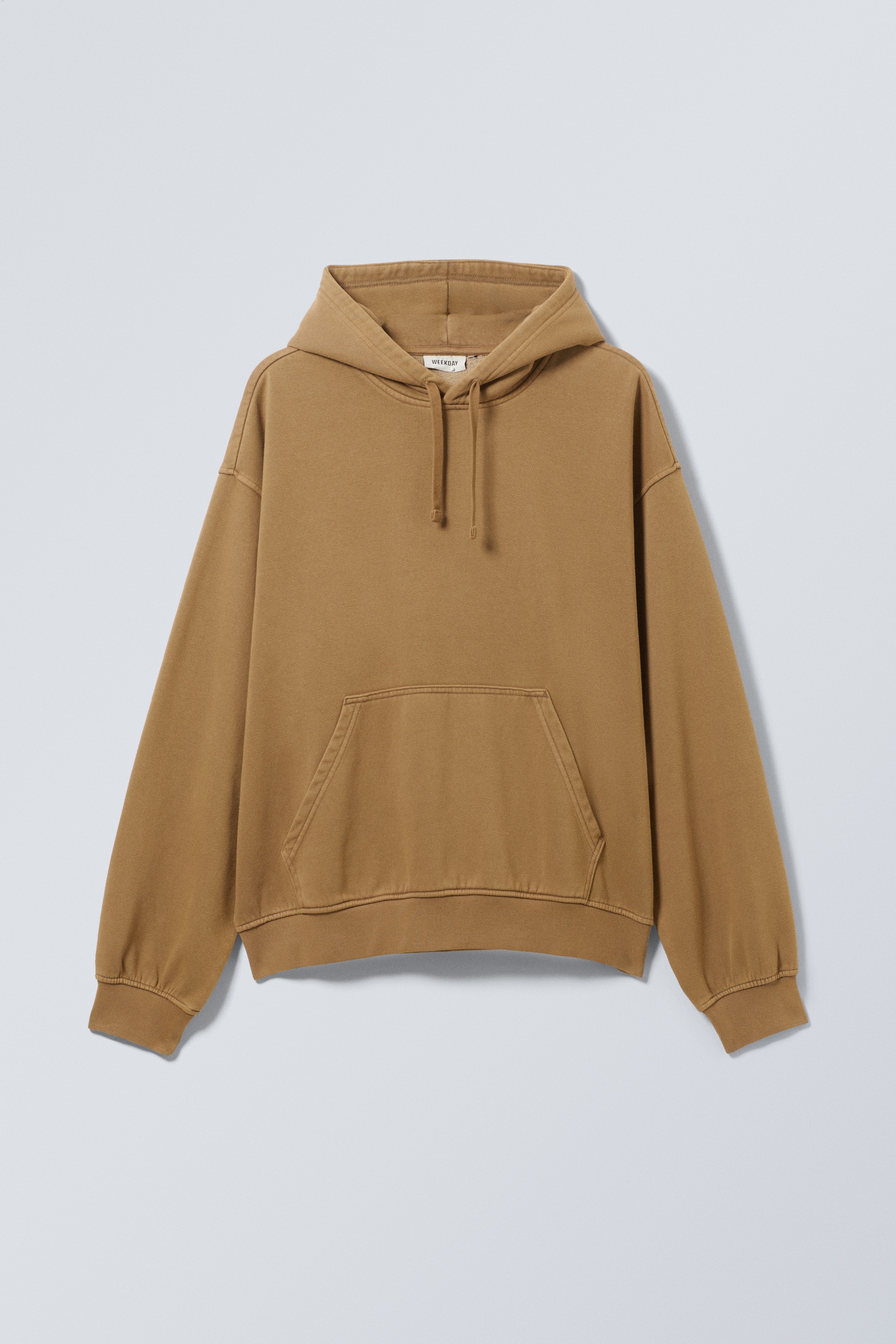 Ingrandisci l'immagine: Boxy Heavyweight Hoodie - Medium Brown - UOMO | H&M CH 1