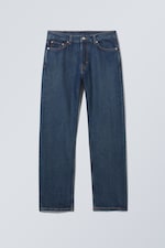 Current Blue - Space Mid Rise Relaxed Straight Jeans - 0