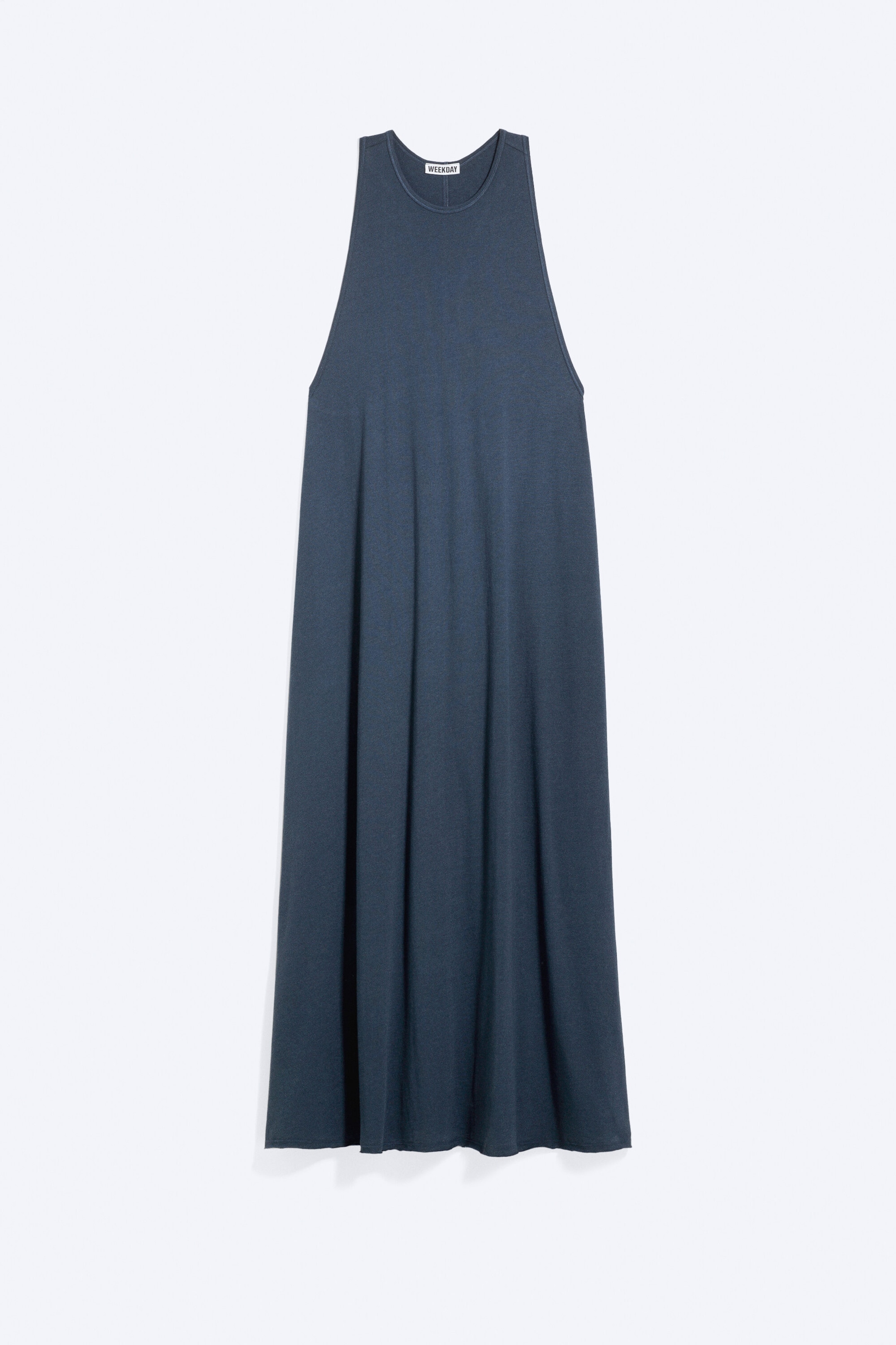 Dark Blue - Racerback Maxi Dress - 4