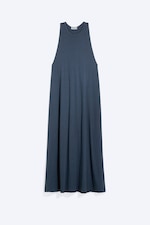 Dark Blue - Racerback Maxi Dress - 4