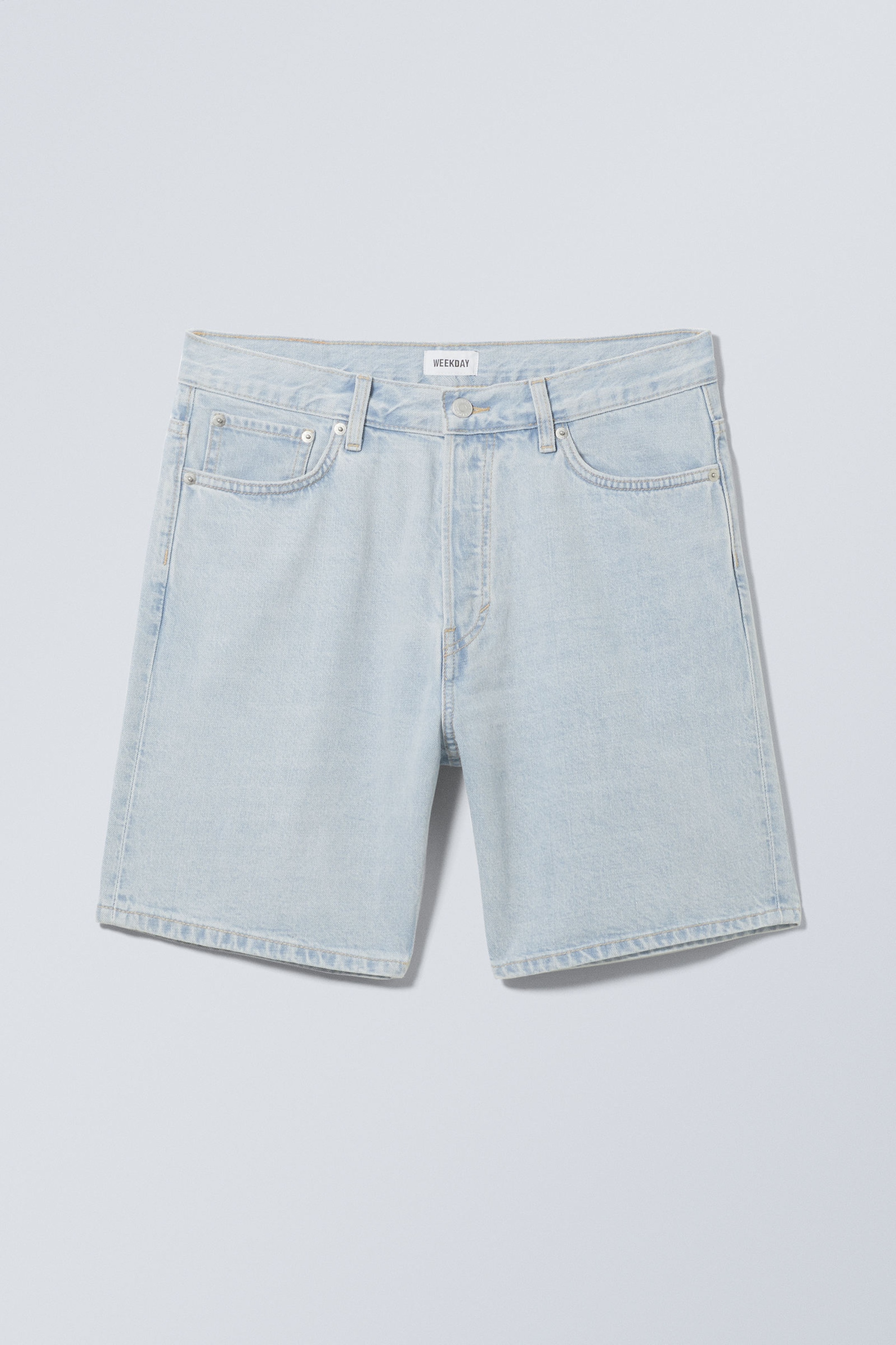 Opulent Blue - Space Relaxed Denim Shorts - 5