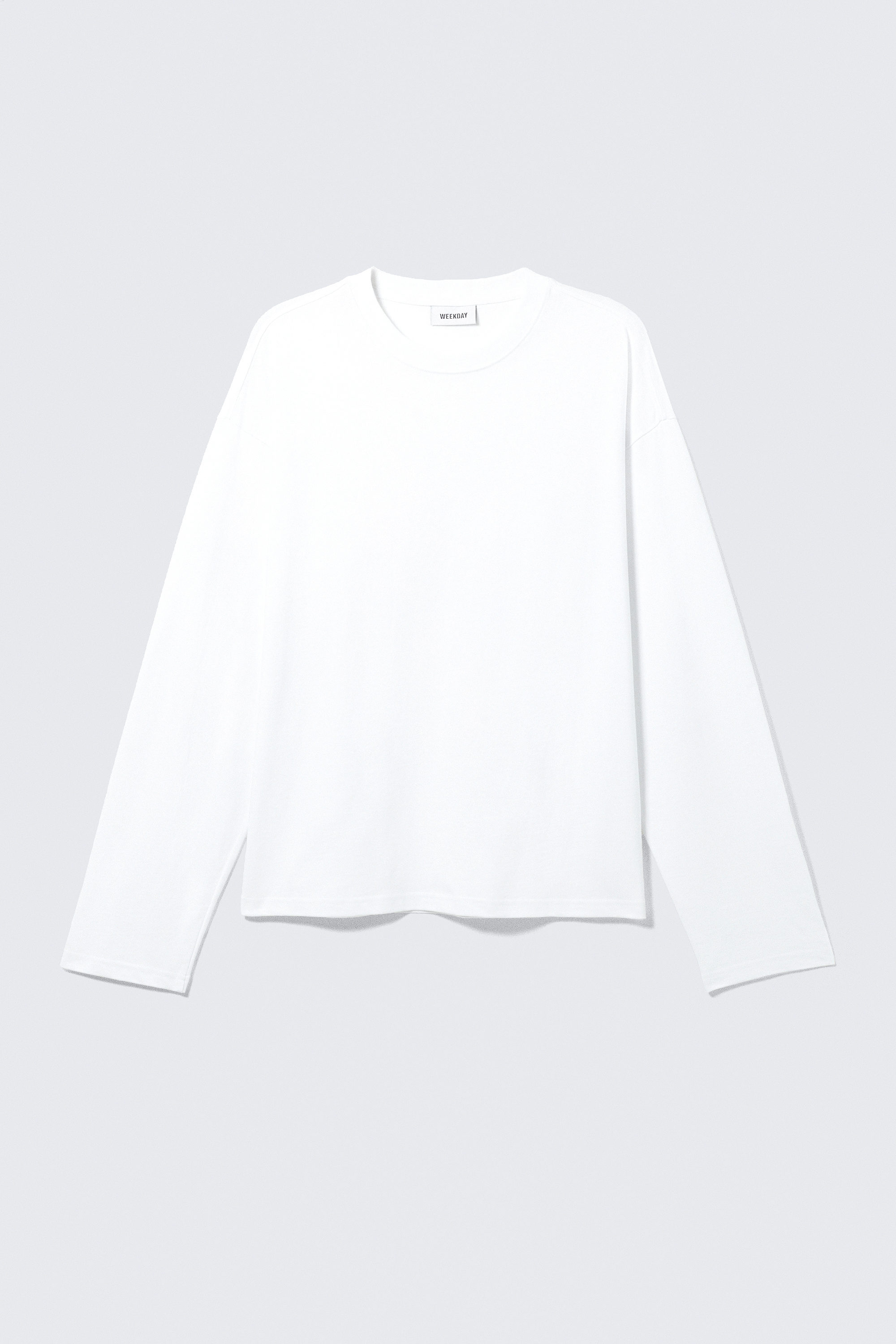 White - Great Boxy Long Sleeve T-shirt - 3