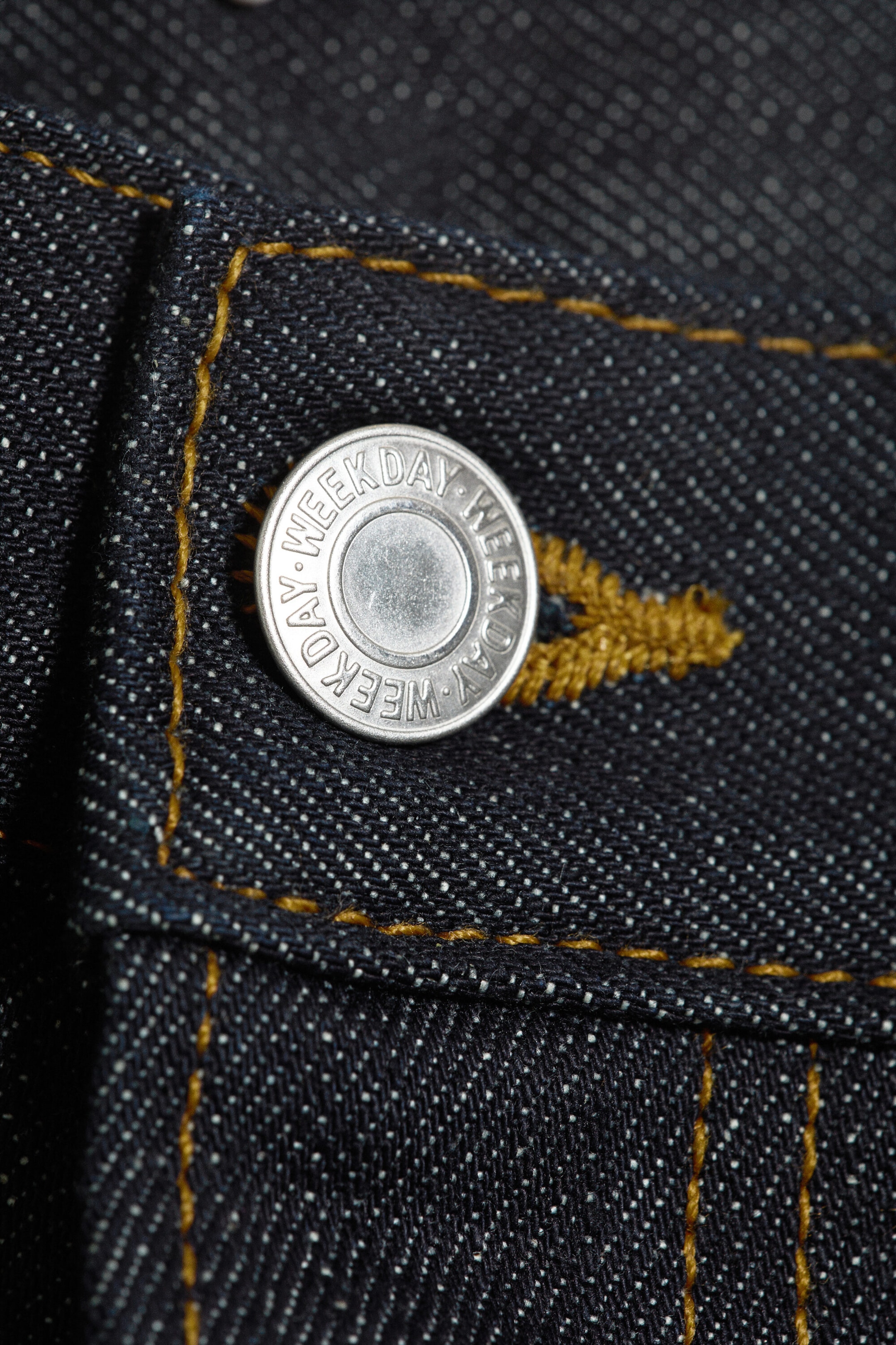 Blue Rinse – mørkeblå - SOLAR BRETTBAR JEANS MED REGULAR/LOOSE/WIDE PASSFORM, UNISEX - 6