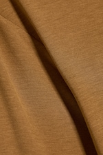 Dusty Brown - Anti-plunge V-neck top - 4
