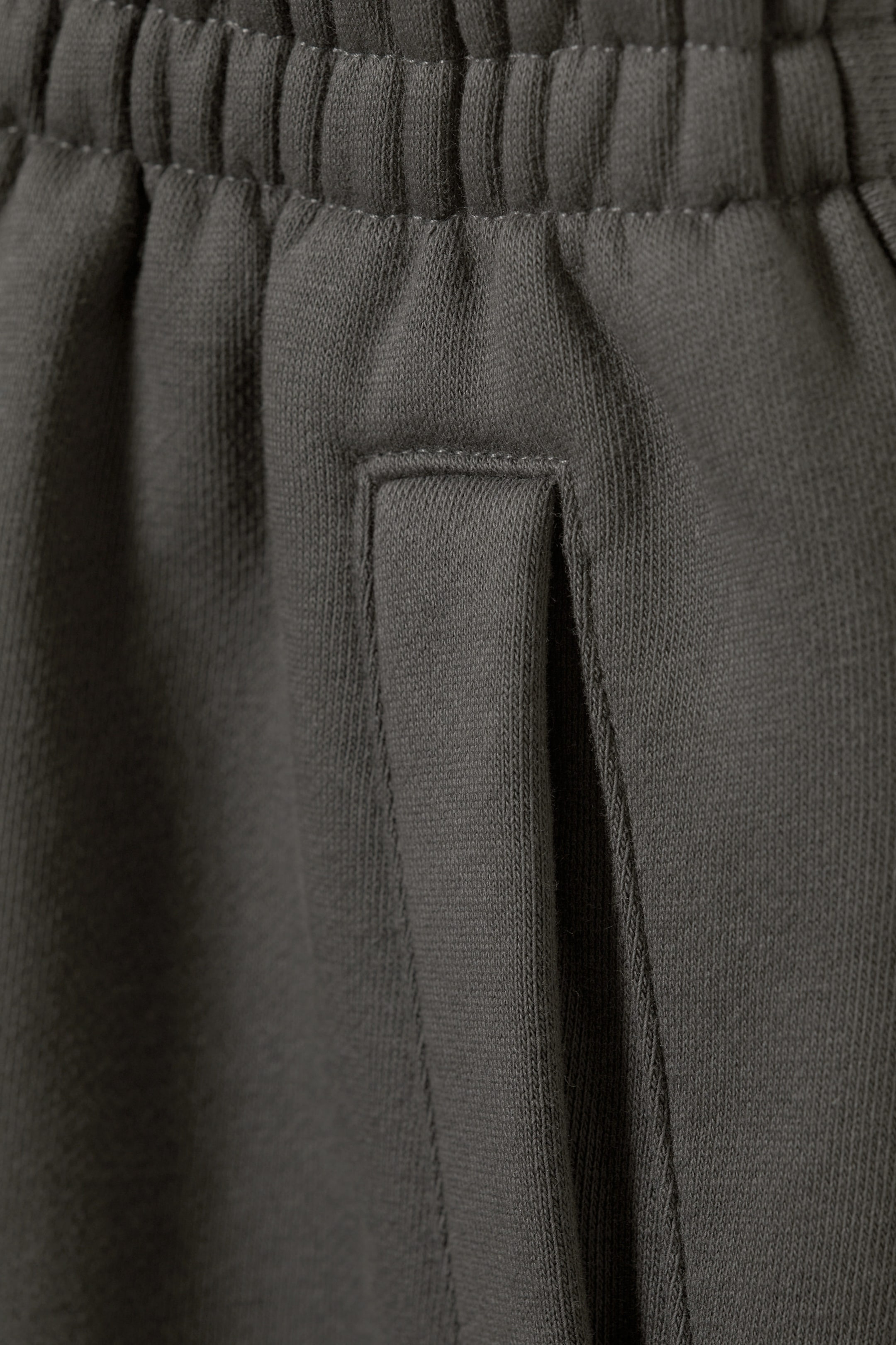 Dunkelgrau - Schwere Sweatpants mit relaxter Passform - 1