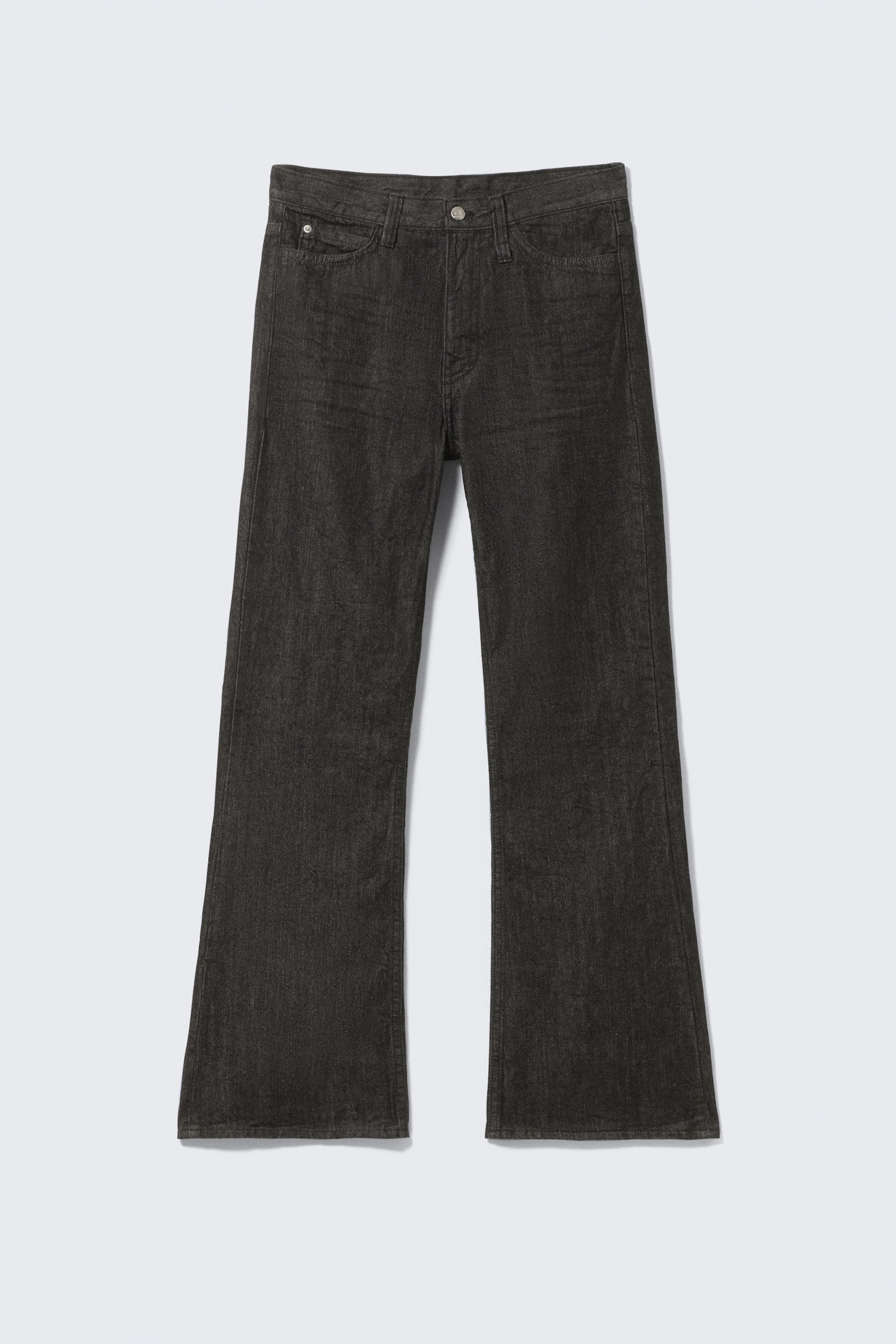 Extra Black Rinse - Boo Bootleg Low Waist Regular Bootcut Jeans - 1