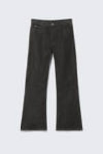 Waschung "Extra Black" - Boo Bootleg – Bootcut-Jeans mit niedriger Taille - 4