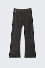 Extra Black Rinse - Boo Bootleg Low Rise Regular Bootcut Jeans - 0