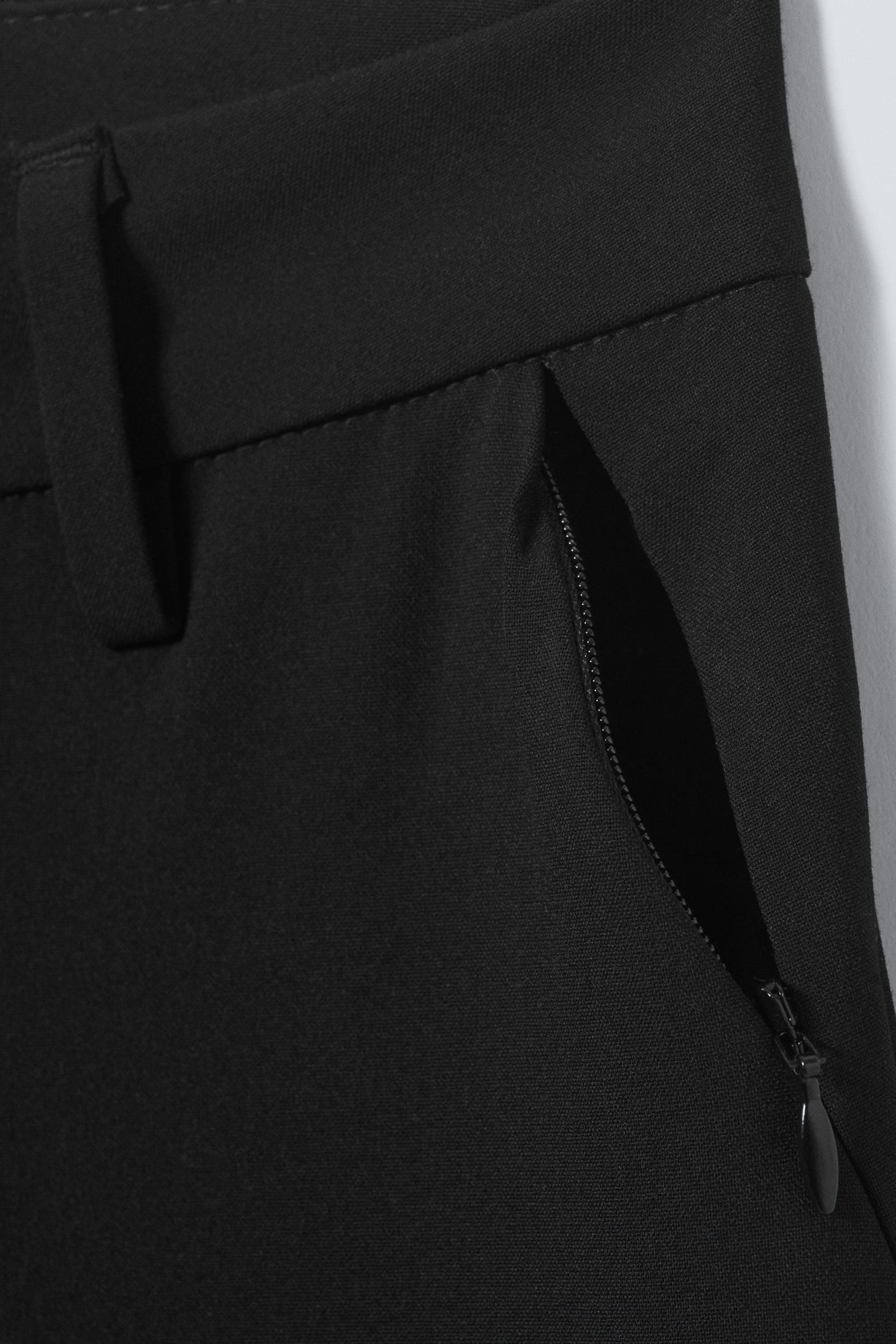 Black - Kate Flared Suiting Trousers - 2