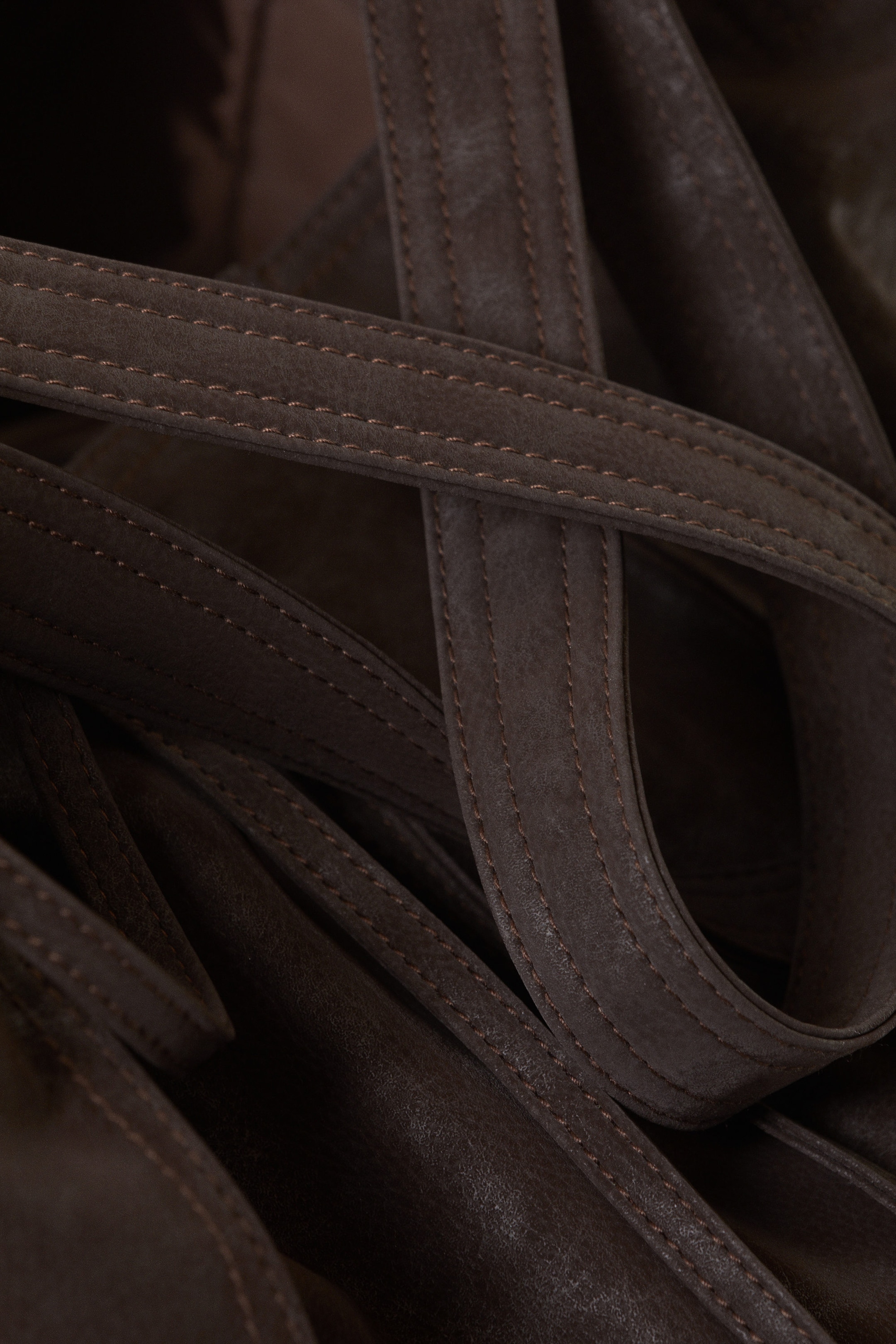 Mörkbrun - Tote-väska - 5