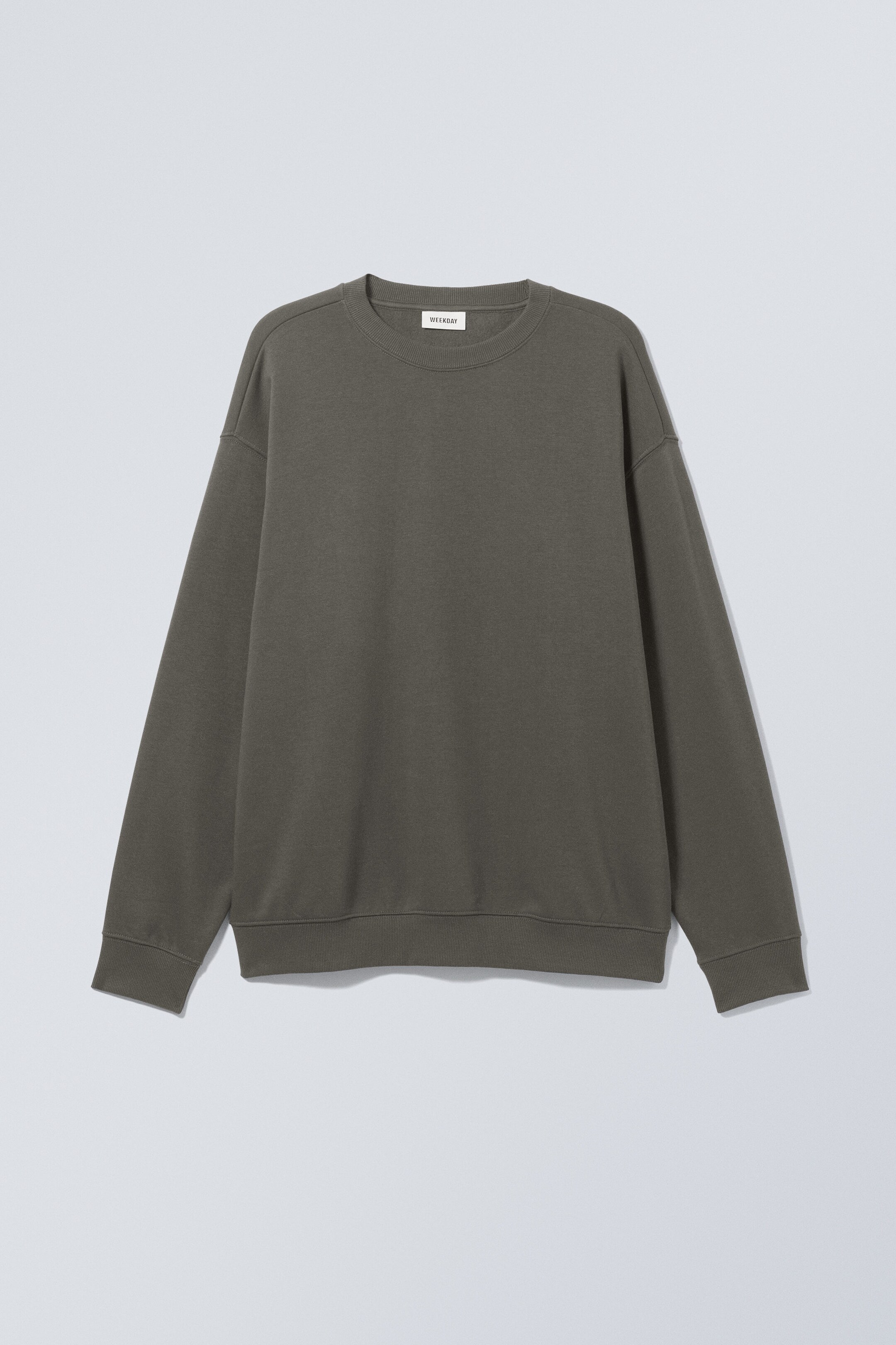 Schwarzgrau - Oversized-Sweatshirt - 0
