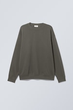 Schwarzgrau - Oversized-Sweatshirt - 0