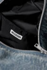 Blue - Samir Denim Crossbody Bag - 3