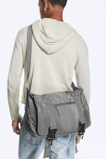 Grey - Large crossbody bag - 1