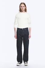 Blue Rinse - Dunkelblau - Space Mid Waist Relaxed Straight Leg Jeans - 0