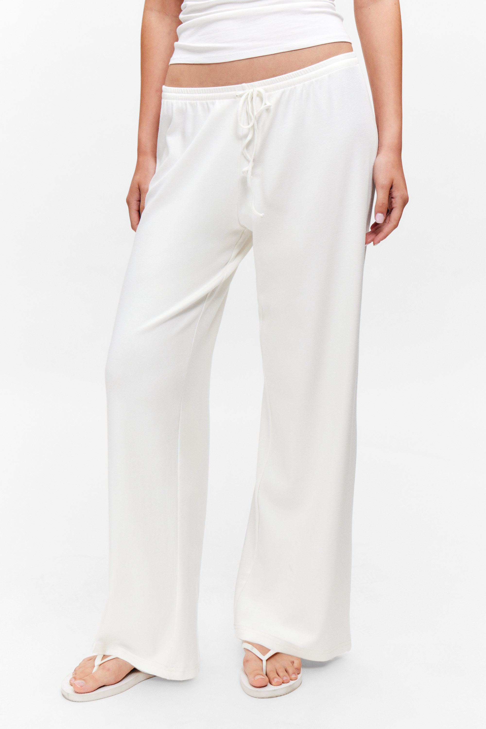 White - Ruimvallende pyjamabroek - 3