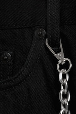 Svart - Yungblud Low Waist Slim Straight Leg Jeans - 6