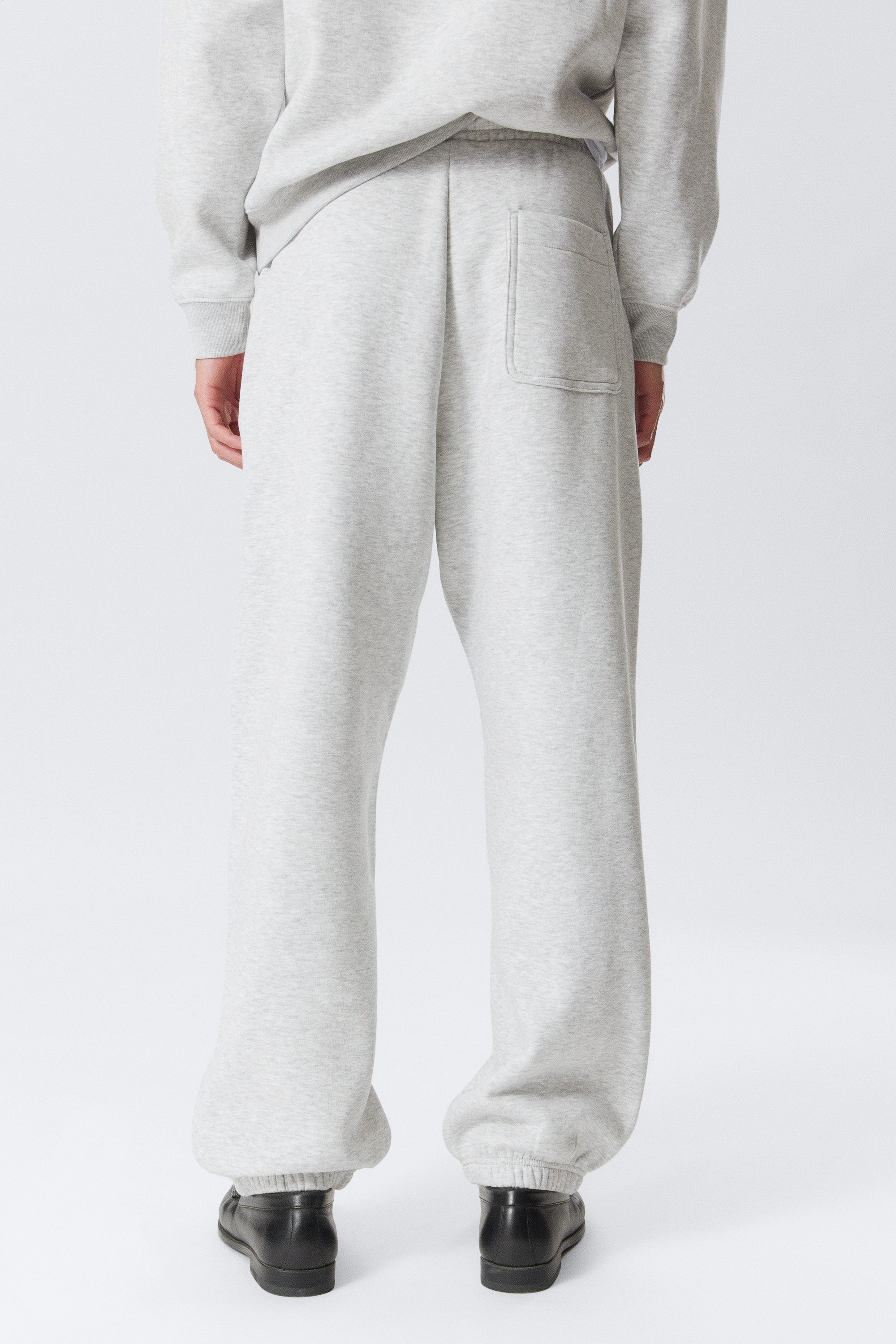 Grey Melange - Classic Sweatpants - 2
