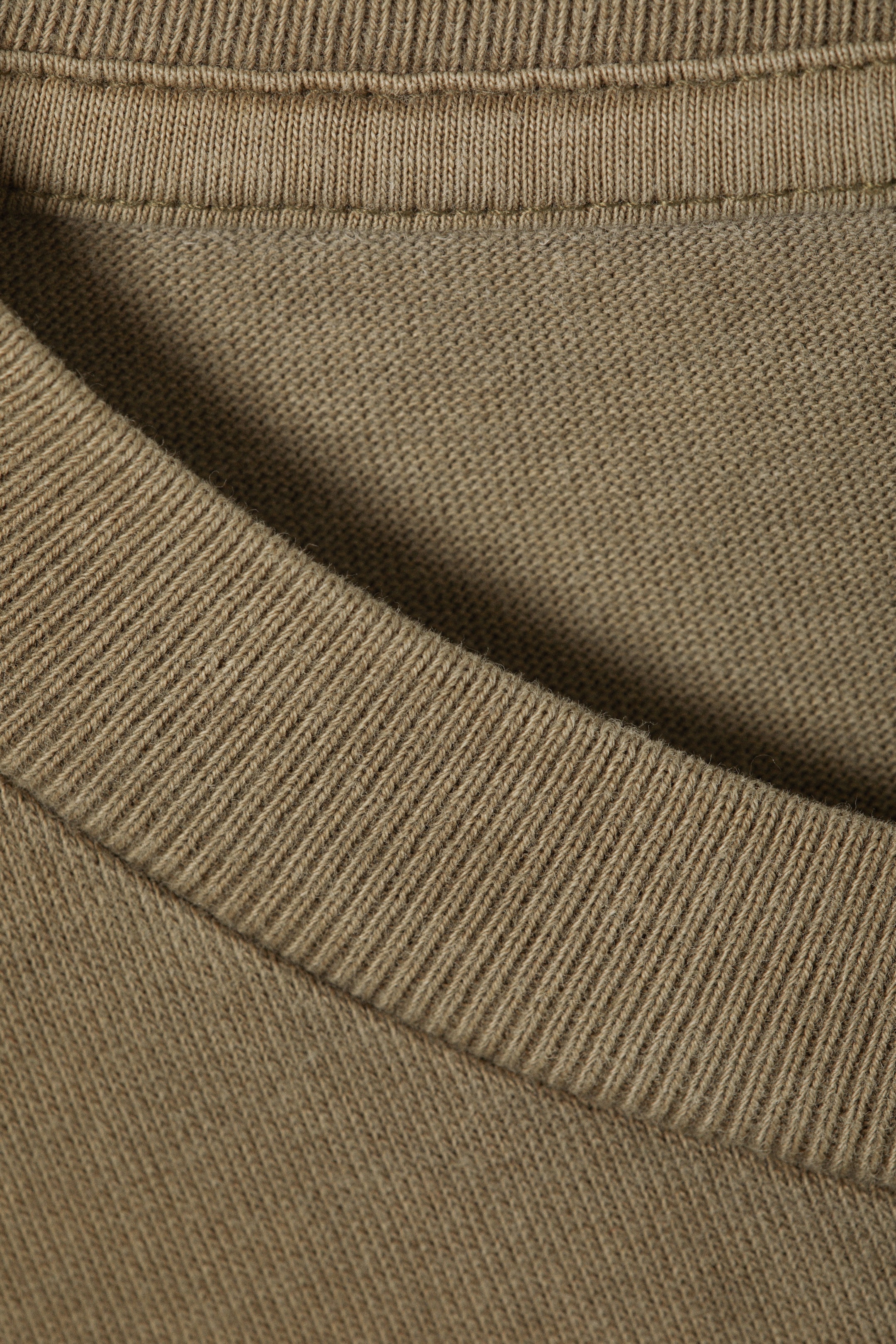 Washed Khaki Green - LOOSE FIT T-SHIRT - 1