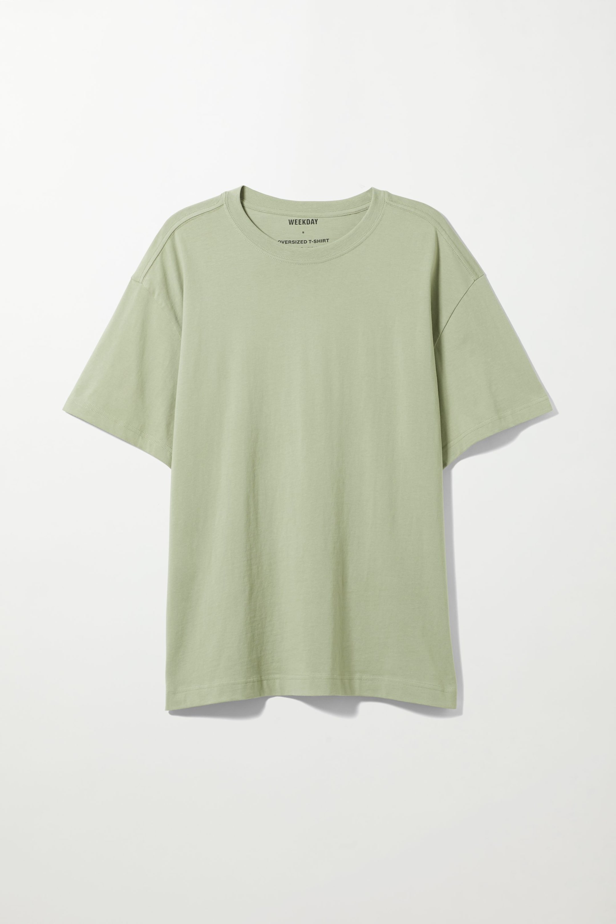 Khaki green - Schweres Oversized-T-Shirt - 0