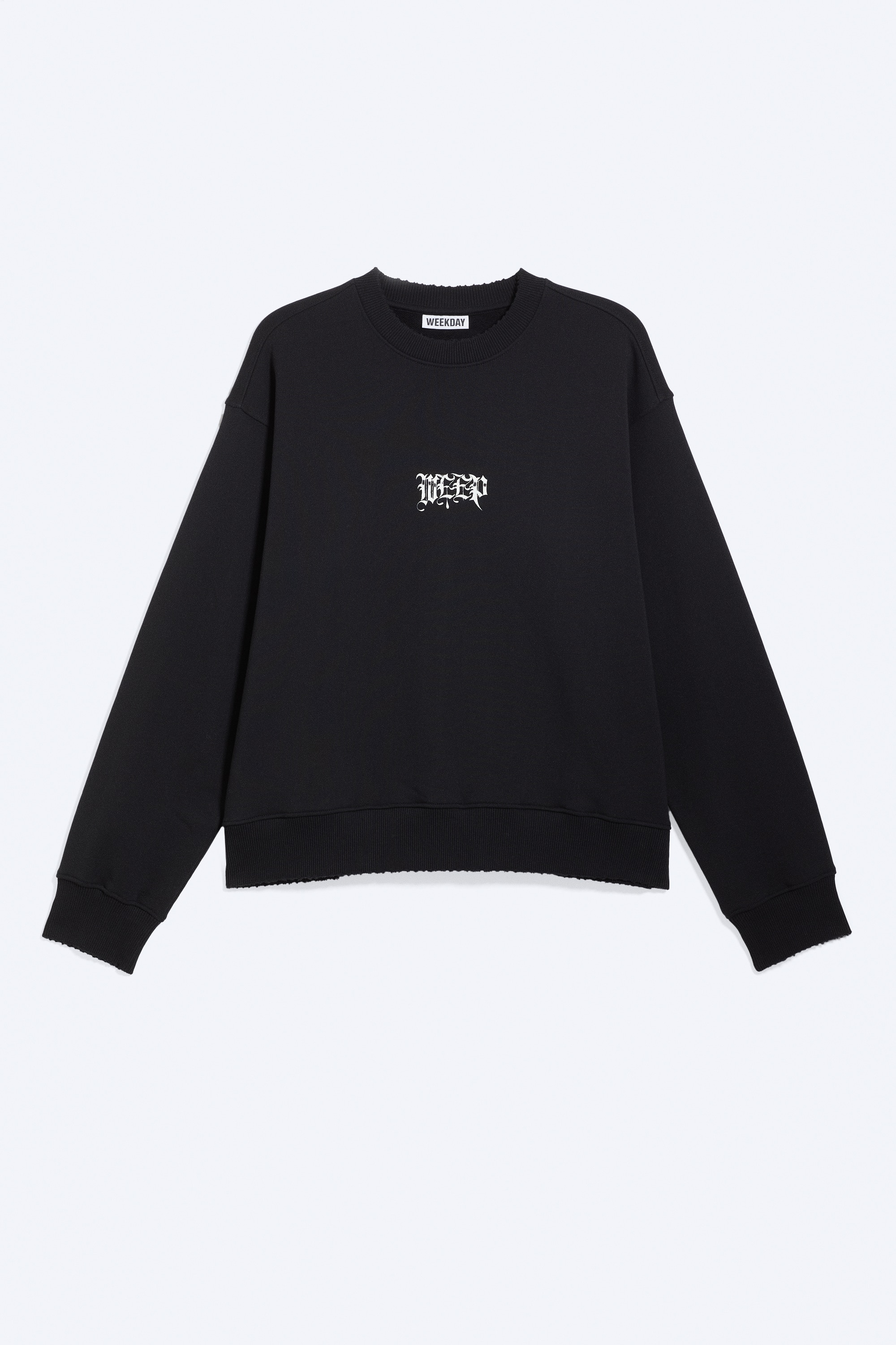 Yungblud Printed Oversized Sweatshirt - Off-black